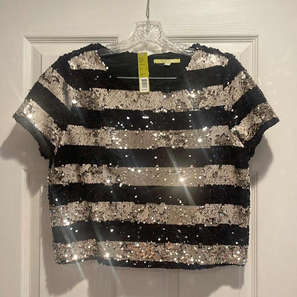 Antonio Melani Sequin Blouse
